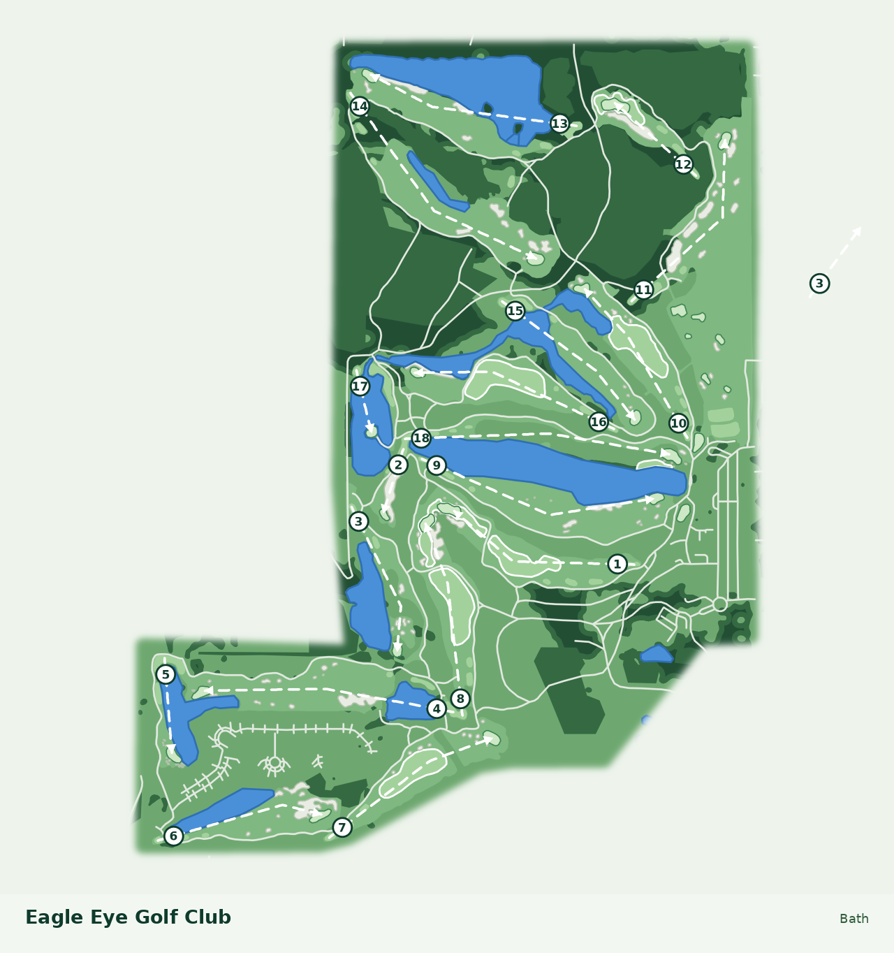 Eagle Eye Golf Club course layout and scorecard